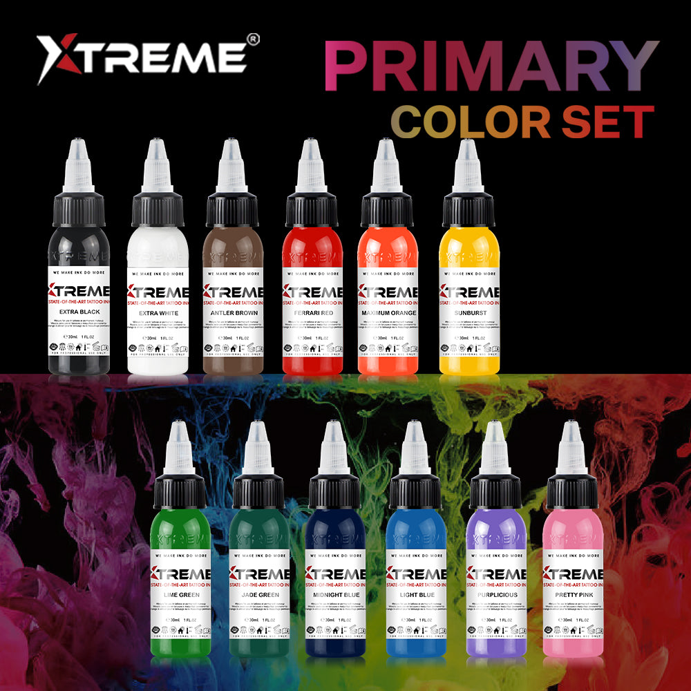 12 Color Set - Xtreme Ink  