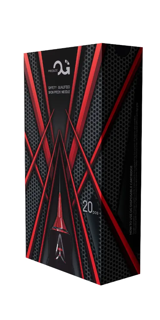 OG Red Arrow Round Shader (RS) Tattoo Needle Cartridges 20pcs