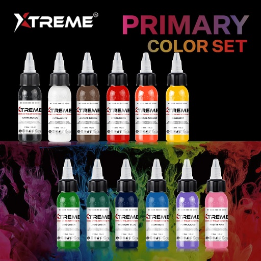12 Color Set - Xtreme Ink  