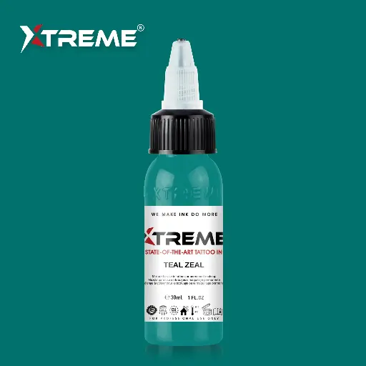 Teal Zeal – Xtreme Ink